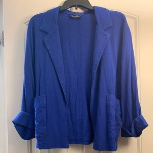 Classified blue jacket